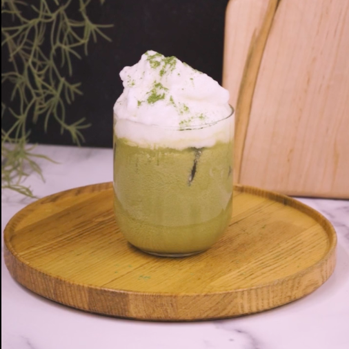 Cold Foam Iced Matcha Latte – Fig & Olive Platter